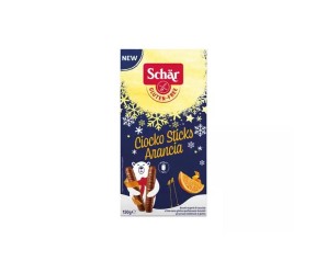 Schar Specialista in Alimenti senza Glutin Cioko Stick Orange Biscotti Arancia e Cioccolato 150 g