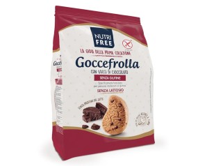 Nutrifree Linea Dolci Bontà e Colazioni Goccefrolla con Gocce di Cioccolato Fragranti e Gustose 400 g