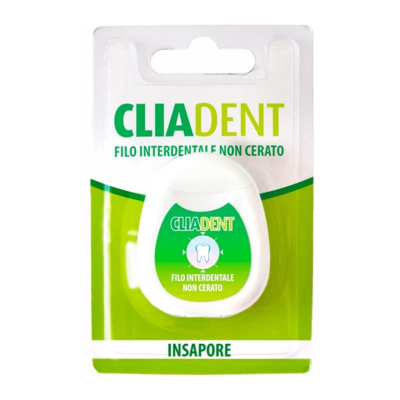Budetta Farma Prodotti per Igiene Orale CliaDent Filo Interdentale non Cerato 30 m Budetta Farma Prodotti per Igiene Orale CliaDent Filo Interdentale non Cerato 30 m