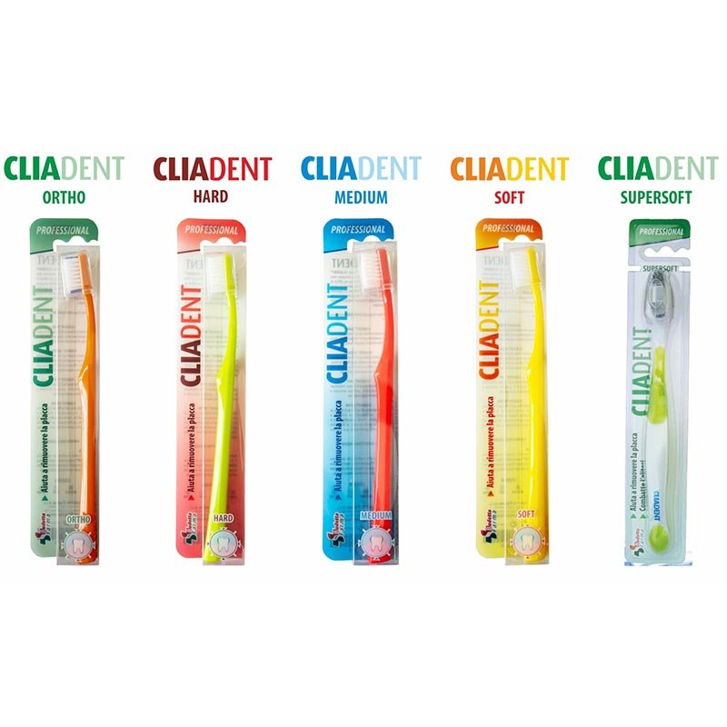 Budetta Farma Prodotti per Igiene Orale CliaDent Ortho Spazzolino da Denti Budetta Farma Prodotti per Igiene Orale CliaDent Ortho Spazzolino da Denti