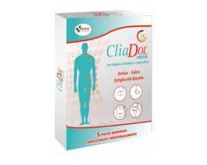Budetta Farma CliaDol Prodotti Sanitari Patch Dispositivo Medico Antidolorifico 5 Cerotti