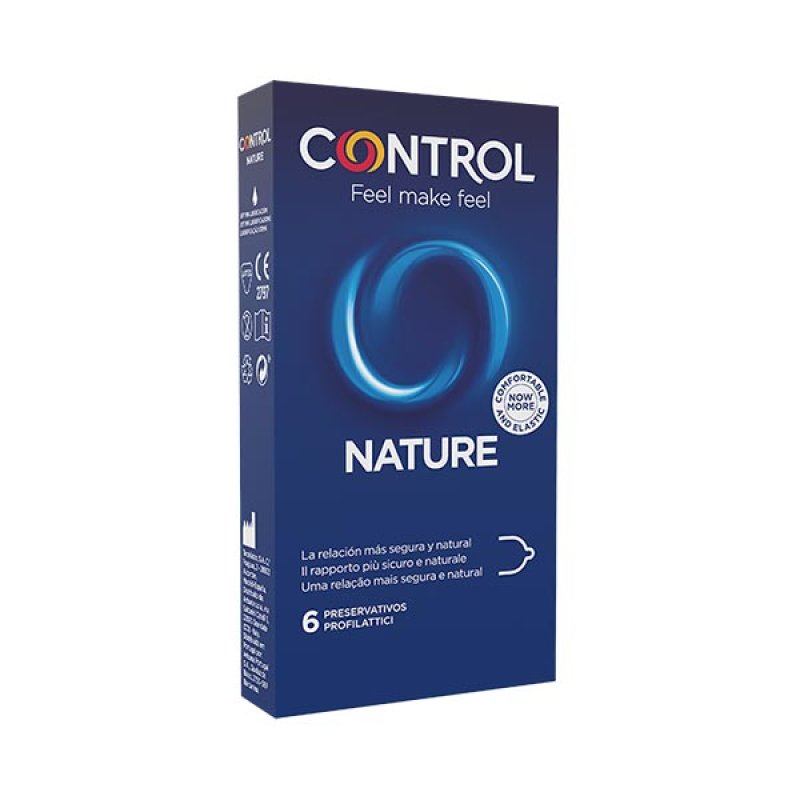 Control Condom Preservativo New Nature Misura Standard 6 Pezzi Control Condom Preservativo New Nature Misura Standard 6 Pezzi