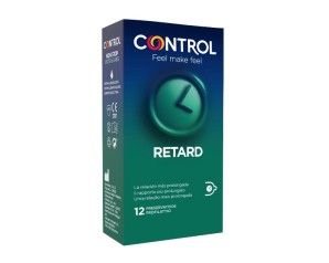 Control Condom Preservativo New Non Stop Retard Misura Standard 12 Pezzi