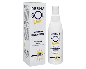Meda Pharma Dermasol Bimbi Protettivo Solare SPF30 Latte Spray Protezione Alta 200 ml