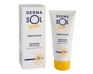 Meda Pharma Dermasol Bimbi Protettivo Solare SPF50+ Crema Protezione Molto Alta 75 ml Taglio Prezzo
