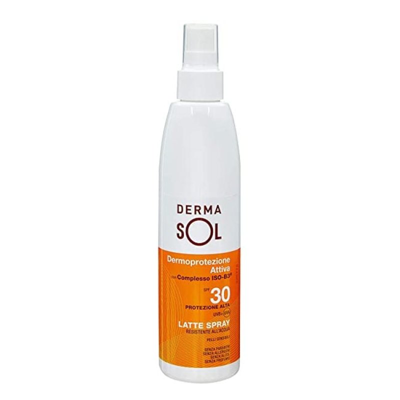 Meda Pharma Dermasol Protettivo Solare SPF30 Latte Spray Protezione Alta 200 ml Meda Pharma Dermasol Protettivo Solare SPF30 Latte Spray Protezione Alta 200 ml