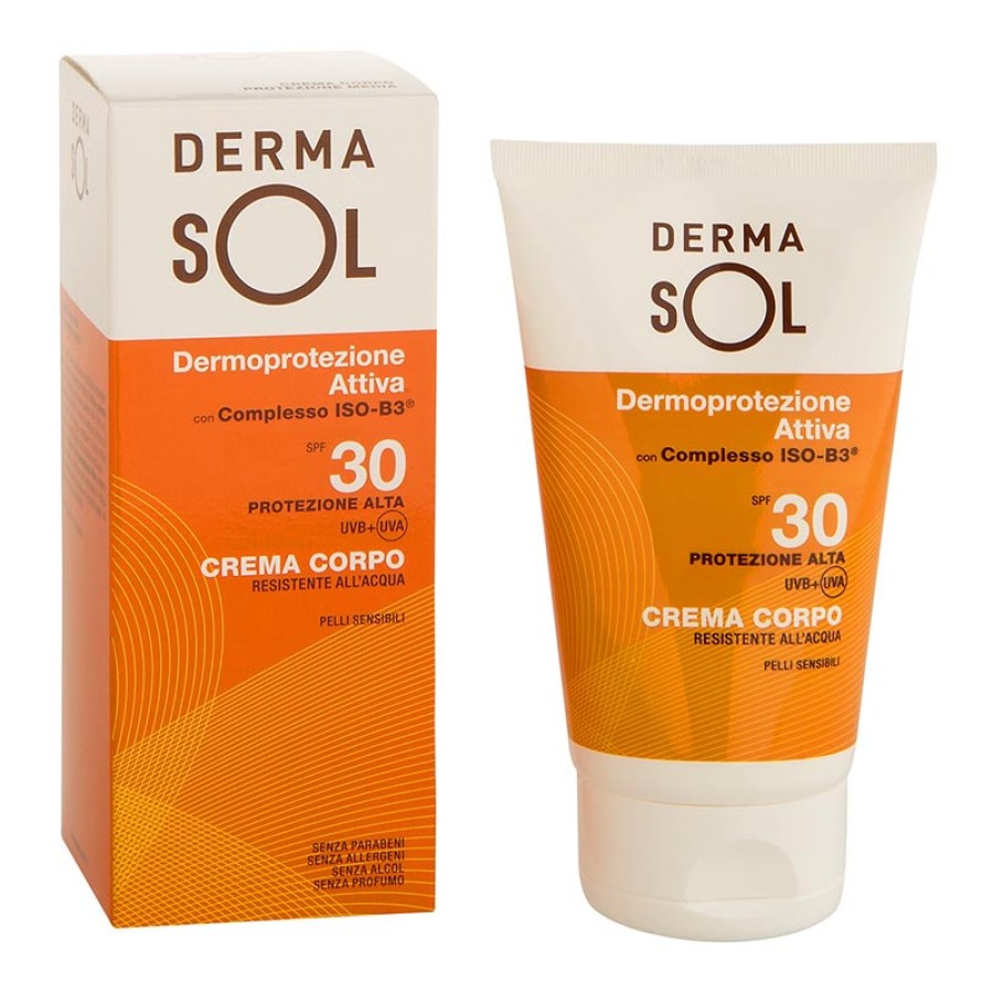 Meda Pharma Dermasol Protettivo Solare SPF30 Crema Corpo Protezione Alta 100 ml Taglio Prezzo