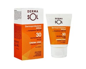 Meda Pharma Dermasol Protettivo Solare SPF30 Crema Viso Protezione Media 50 ml Taglio Prezzo