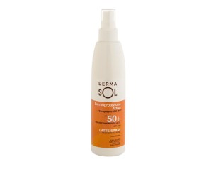 Meda Pharma Dermasol Protettivo Solare SPF50+ Latte Spray Protezione Molto Alta 200 ml