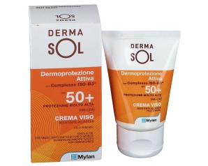 Meda Pharma Dermasol Protettivo Solare SPF50+ Crema Viso Protezione Molto Alta 50 ml Taglio Prezzo
