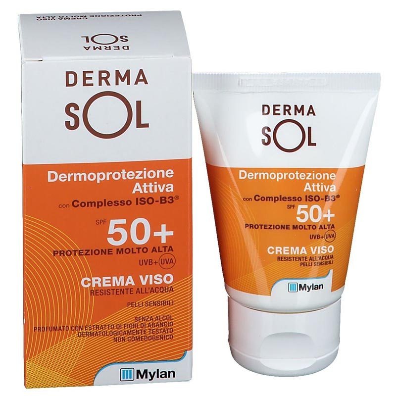 Meda Pharma Dermasol Protettivo Solare SPF50+ Crema Viso Protezione Molto Alta 50 ml Taglio Prezzo Meda Pharma Dermasol Protettivo Solare SPF50+ Crema Viso Protezione Molto Alta 50 ml Taglio Prezzo