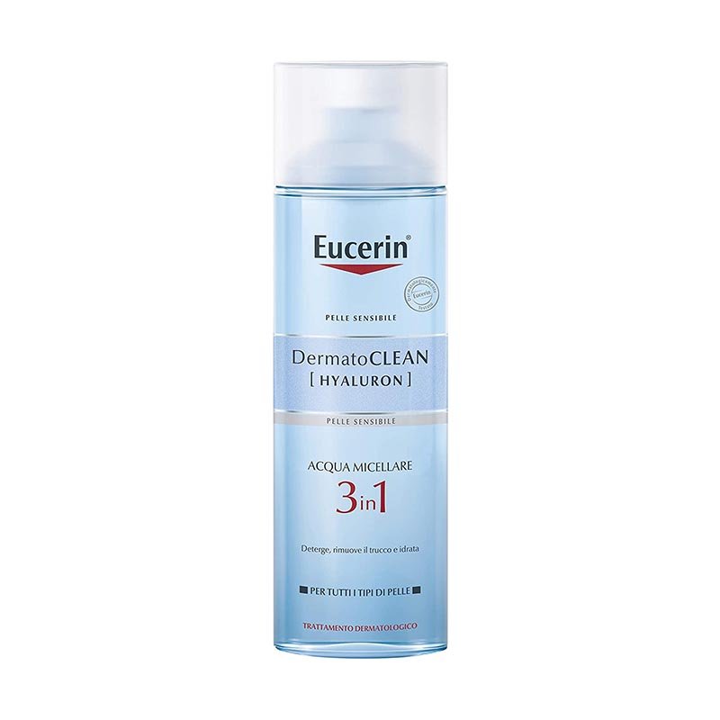 Eucerin DermatoCLEAN Lozione Micellare 3 in 1 Detergente Struccante Pelle Delicate Sensibili 400 ml