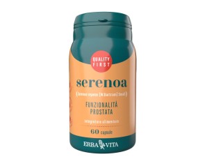Erba Vita Integratori alimentari a Base Vegetale Serenoa Benessere Uomo 60 Capsule