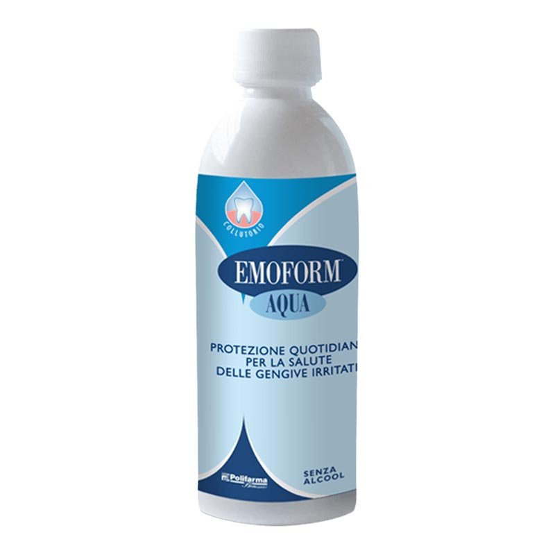 Emoform Igiene e Cura Dentale Aqua Collutorio Antiflogosi 100 ml