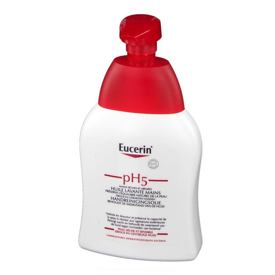 Eucerin pH5 Olio Detergente Mani Screpolate Secche Pelli Delicate Sensibili 250 ml