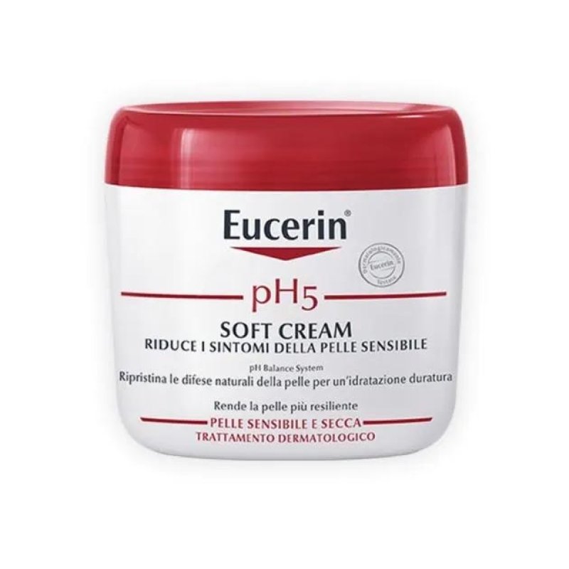 Eucerin pH5 Soft Cream Crema Idratante Pelli Secche Sensibili 450 ml Promo