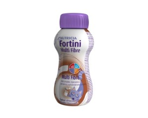 Danone Nutricia Integrazione Alimentare Fortini Multi Fibre Gusto Cioccolato Brick 200 ml