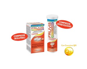 Pool Pharma Vitamine e Minerali Fruvis Multivitaminico Integratore Alimentare 20 Compresse Effervescenti