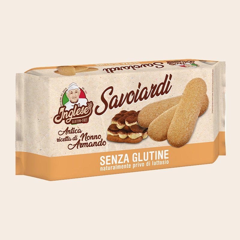 Gaia spa Inglese Alimenti senza Glutine Dolci e Snack Savoiardi 180 g