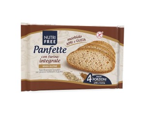 Nutrifree Linea Pane e Sostituti Panfette con Farina Integrale 340 g