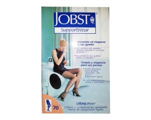 Essity  Linea Benessere Gambe Jobst Ultrasheer 10-15mmhg  Calza Compressiva Collant Nero Taglia 5