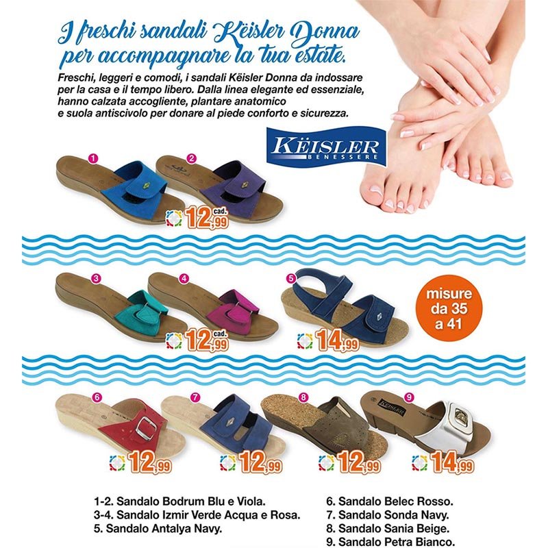 Eufarma Prodotti per La Farmacia K&euml;isler Benessere Piedi e Gambe Scarpe Modello Starlight Colore Pink 36