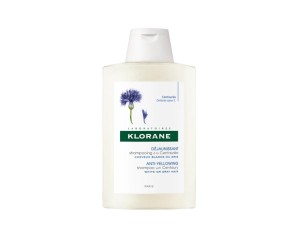 Klorane Trattamenti Rigeneranti per Capelli Shampoo Centaurea Capelli Bianchi o Grigi 400 ml
