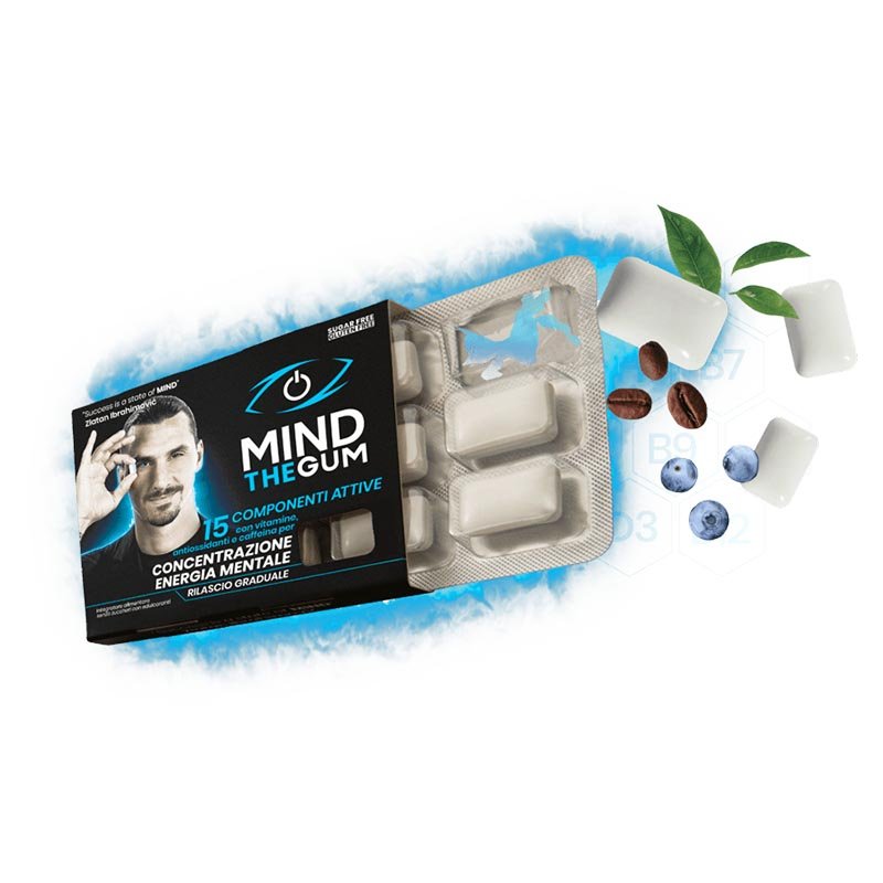 Dante Medical Integratori Alimentari in Chew-Gum Mind The GUM Gusto Energy 18 Gomme da Masticare Dante Medical Integratori Alimentari in Chew-Gum Mind The GUM Gusto Energy 18 Gomme da Masticare