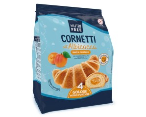 Nutrifree Linea Dolci Bontà e Colazioni Cornetto all'Albicocca 4 pezzi da 60 g