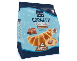 Nutrifree Linea Dolci Bontà e Colazioni Cornetto al Cioccolato 4 pezzi da 60 g