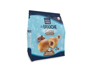 Nutrifree Alimenti senza Glutine Dolci e Merende Le Brioche con ripieno Cacao 200 g