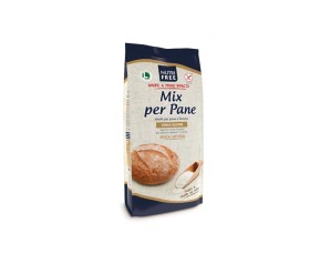 Nutrifree Alimenti senza Glutine Farine e Impasti Mix Pane Offerta Speciale Promo 3 x 1 Kg