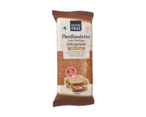 Nutrifree Alimenti senza Glutine Pane e Complementi Panbauletto Integrale 300 g Promo
