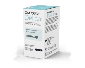 OneTouch Controllo della Glicemia Delica Plus Lancette Pungidito 25 pezzi