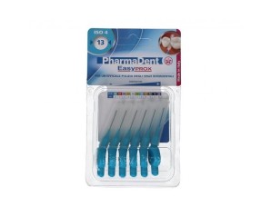 Pharmadent Igiene Orale e Denti Sani Easyprox Scovolini Dentali Misura 13 Colore Azzurro 6 pz