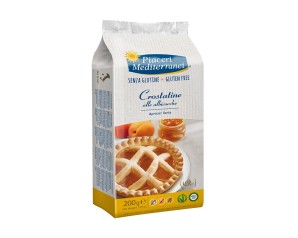 Eufarma Linea Senza Glutine Piaceri Mediterranei Crostatina con Marmellata di Albicocche 4 X 50 g