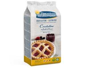 Eufarma Linea Senza Glutine Piaceri Mediterranei Crostatina con Marmellata di Frutti di Bosco 4 X 50 g