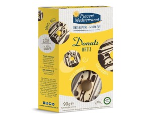 Eufarma Linea Senza Glutine Piaceri Mediterranei Snack Dolci Donuts White 90g