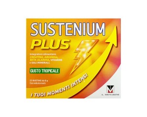 A. Menarini Supplementi Benessere Sustenium Plus Energy Integratore Alimentare 22 Buste Tropical