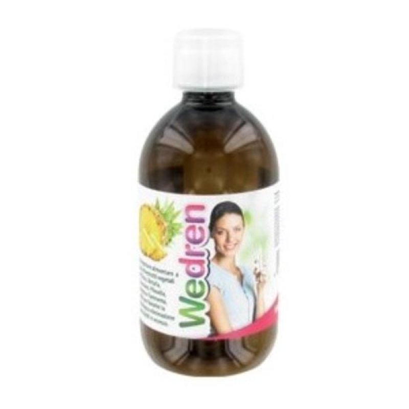 Wedren Drenanti Soluzione con Ananas Integratore Alimentare 500 ml