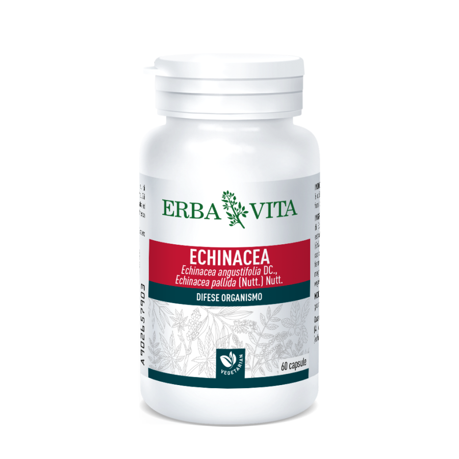 Erba Vita Linea Difese Immunitarie Echinacea Integratore Alimentare 60 Capsule