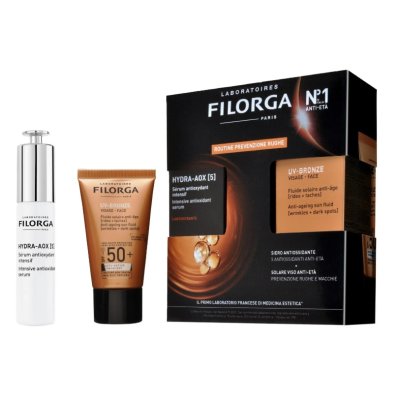 Filorga Cofanetto Siero Hydra Aox  + Bronze Face Uv