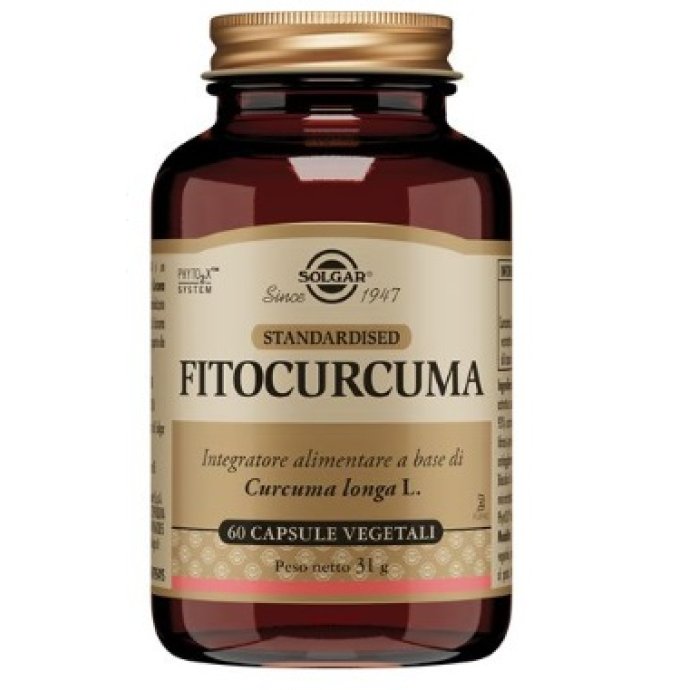 Solgar Fitocurcuma Antiossidante 60 capsule vegetali Solgar Fitocurcuma Antiossidante 60 capsule vegetali