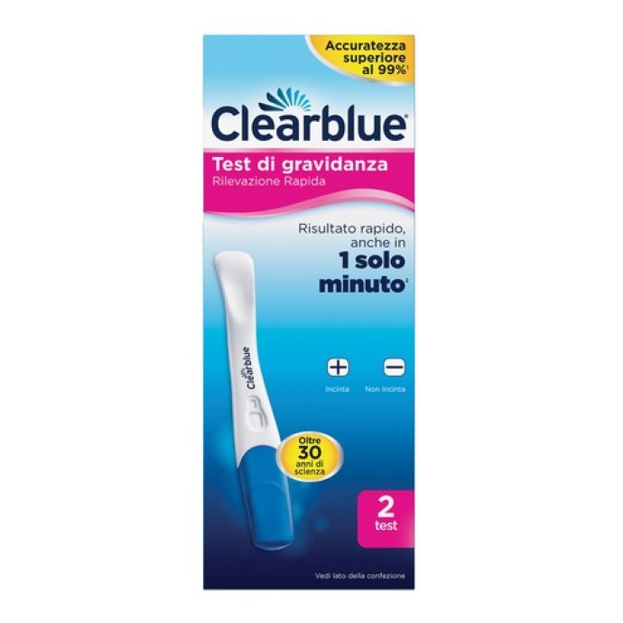Clearblue Gravidanza 2 Test di Gravidanza Plus Facile da Utilizzare Clearblue Gravidanza 2 Test di Gravidanza Plus Facile da Utilizzare
