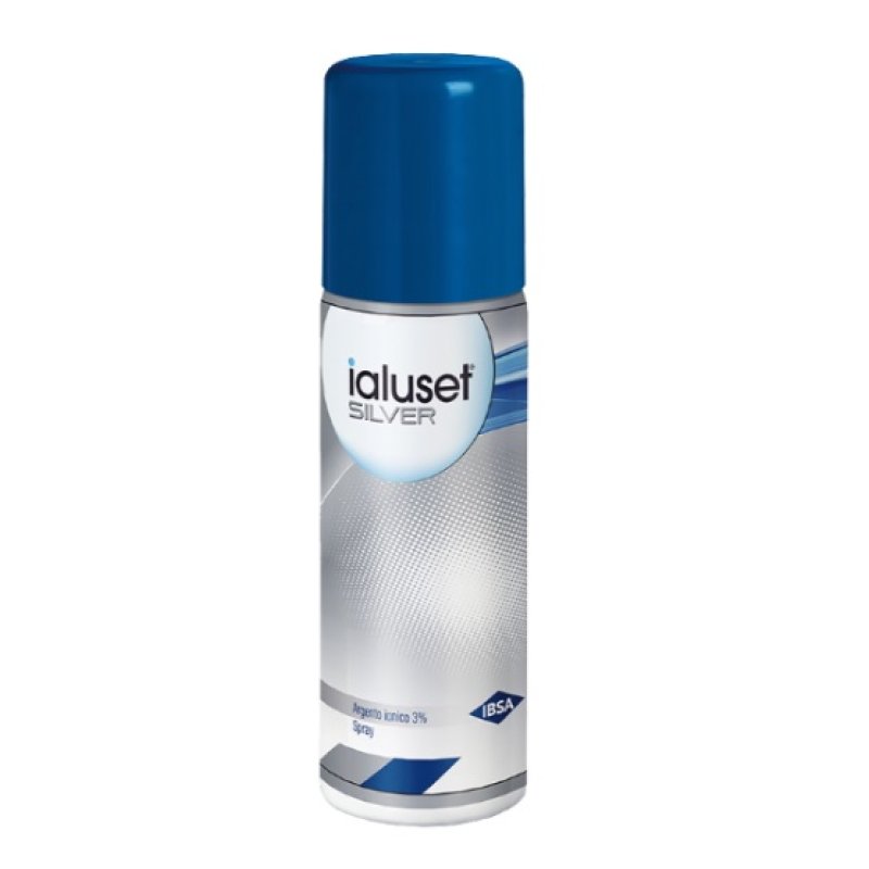 Ialuset Silver Spray cicatrizzante Trattamento Cute Lesa 125 ml Ialuset Silver Spray cicatrizzante Trattamento Cute Lesa 125 ml