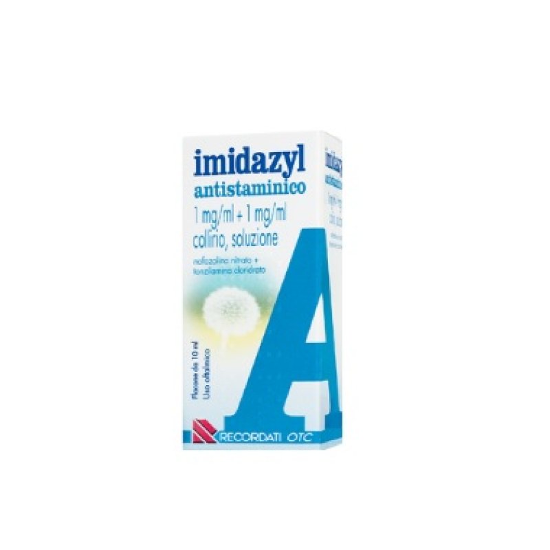 Imidazyl Antistaminico Collirio per Stati Allergici ed Infiammatori della Congiuntiva 1 flacone da 10 ml Imidazyl Antistaminico Collirio per Stati Allergici ed Infiammatori della Congiuntiva 1 flacone da 10 ml