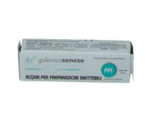 Galenica Senese Acqua per Preparazioni Iniettabili Uso Parenterale 5ml