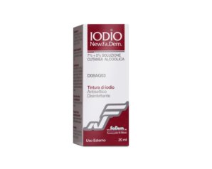 Iodio Sol Alco I New Fa.Dem. 7%/5% Soluzione Cutanea Alcoolica 1 Flacone 20 Ml
