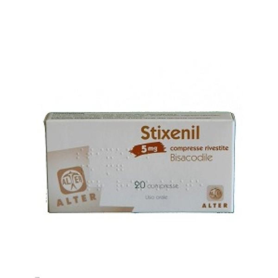 Stixenil 5 milligrammi 20 compresse medicinale per uso orale Stixenil 5 milligrammi 20 compresse medicinale per uso orale