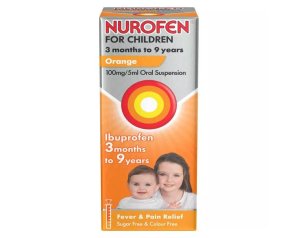 Nurofen Febbre bambini 100 mg/5 ml - sospensione orale a base di ibuprofene
